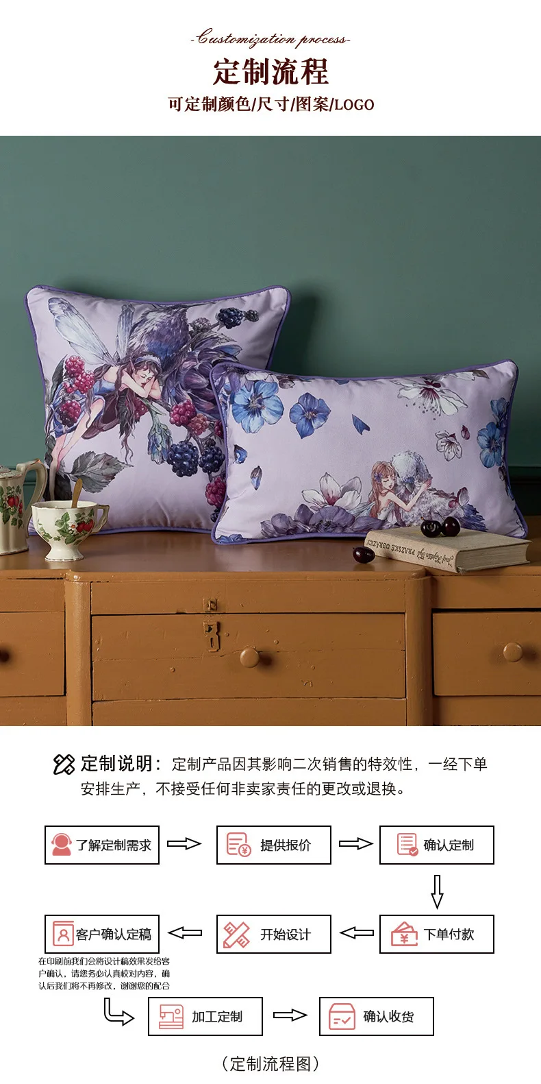 Schmetterling Fee Anime Kissenbezug Weicher Samt Dekorative Dekokissenbezüge Lila Moderne Kissenbezüge Für Sofa Schlafzimmer Dekor – Detail 11
