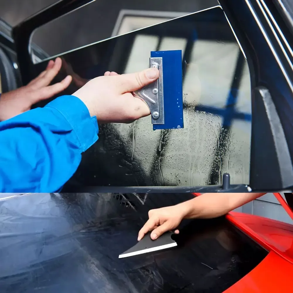 Car Wrapping Tools PFCC Car Wrapping Tools Kit for Window Film Stickers Tint Tools Vinyl Squeegee Auto Gap Dust Removal Scraper Car Accessories car wrapping tools vinyl squeegee window tinting squeegee automotive film tools