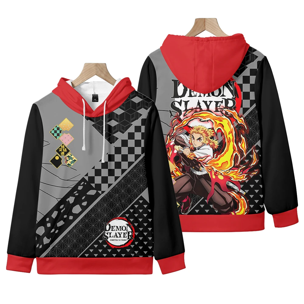 

Anime Demon Cosplay 3D Hoodie Sweatshirt Casual Kids Trucksuit Pullover Streetwear Fashion Autumn Boys Girls Hooded Tops Clothes