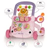 Push Walkers Baby AntiRollover Sit Stand Walker Toys Multi Function Activity Walker Early Learning for Toddler Gifts 6