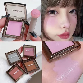 핑크 블러시 피치 크림, 메이크업 모노크롬 블러시 팔레트, 치크 컨투어 화장품 블러셔 크림, 지속되는 루즈 치크 틴트 블러시, 신제품