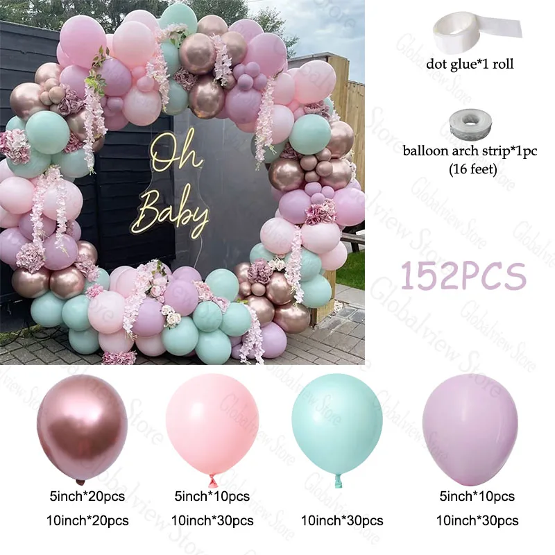 Balloon Arch Oh Baby Balloons Party City Balloons For Wedding