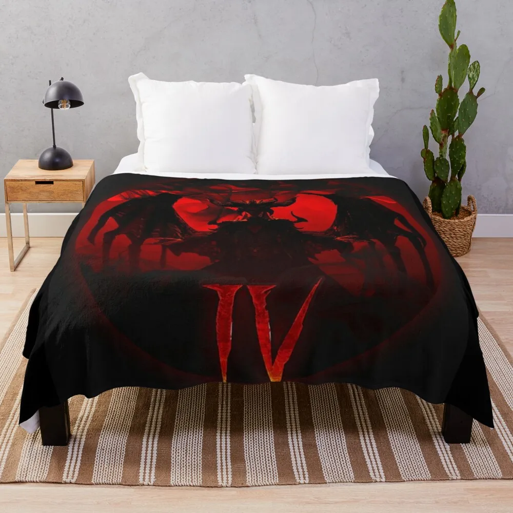 Diablo 4 Coperte Per Coperte Per Coperte Per Bambini E Plaid Cute Blanket