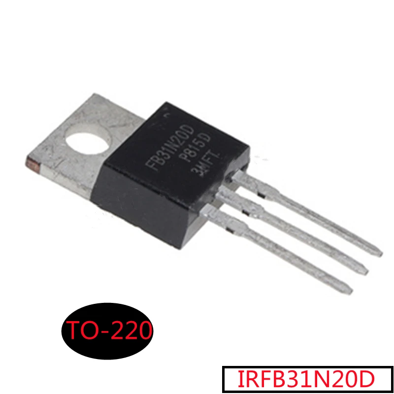 

5 шт. FB31N20D IRFB31N20D новое пятно TO-220 трубка с полевым эффектом 200V 31A