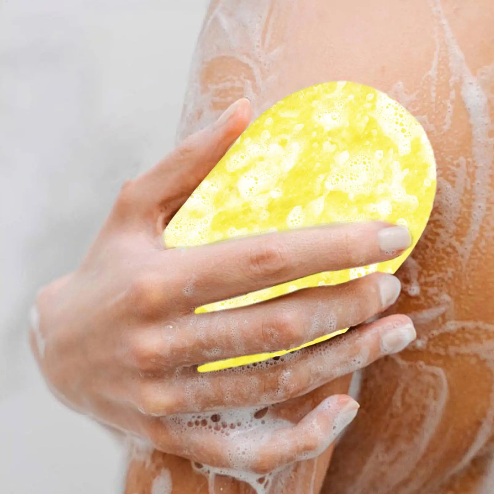 memory foam Shower Sponge Reusable Exfoliating bath sponge Soft Cleansing Peeling Tool for Travel Home Shower Spa