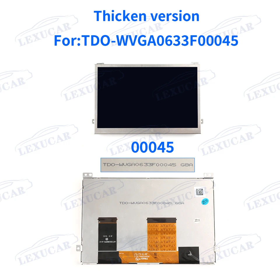 6.5'' Touchscreen Display Für MIB STD2 NAV 200 600 680 Radio TDO- WVGA0633F00045