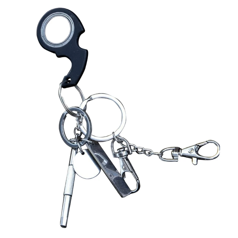 Key Ring Spinner Toy for Car Key Key Flipping Toy Keychain Spinning Spinner