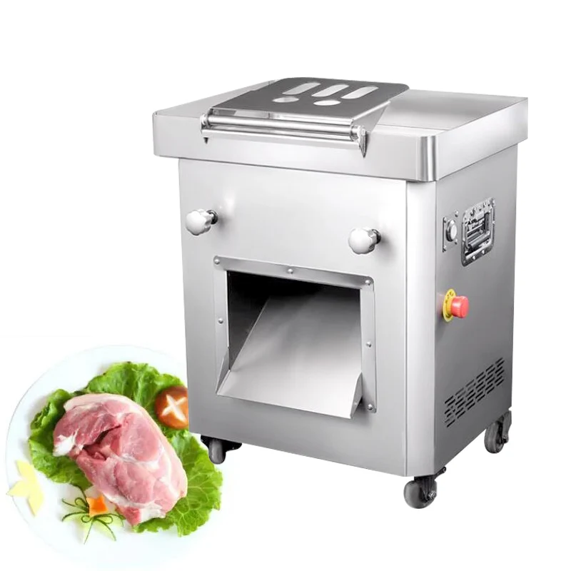 

110V 220V Meat Slicer For Pork Beef Mutton Chicken Breast Meat Cutting Machine Commercial Slicing Shredding Dicing Machine