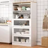 Modern Multi-layer Kitchen Cabinet Home Furniture Storage Cabinet Dining Sideboard Living Room Floor Tableware Electrical Racks 2