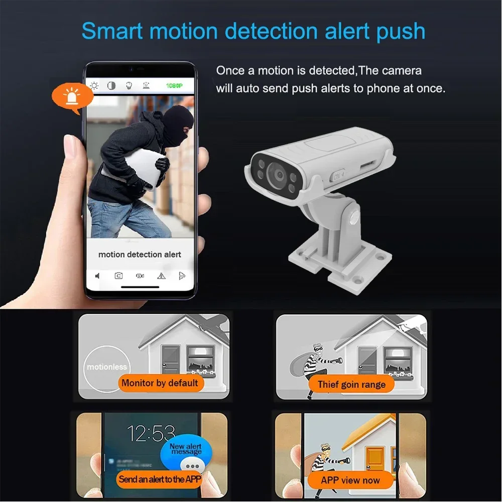 

Mini Super small ip camera Wireless WiFi Remote View Nanny Cam Super-long battery life security protection Home Security Camera