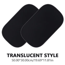 AUTOMECHANIST Universal Car Window Sunshade and Protective Film (Black)