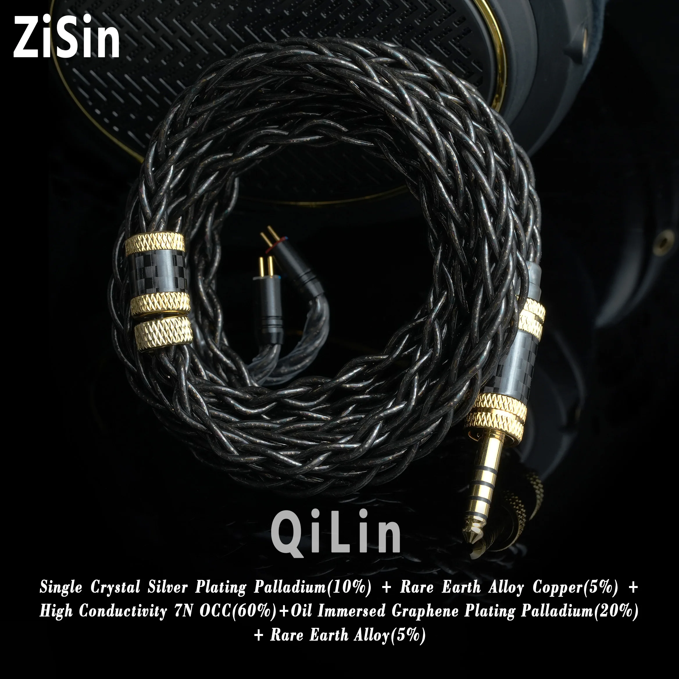 Zisin 34 8コアフラッグシップマルチ要素Hi-fiイヤホンアップグレード