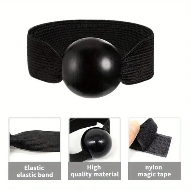 1 Pair black of volleyball passing assistance serving hand shape adjustment, volleyball training hand shape correction belt 6