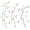10 Pcs outside Kids Toys Gift Airplane Model Aircraft 4100X3100X1250CM Educational Plaything Assemble Child 4