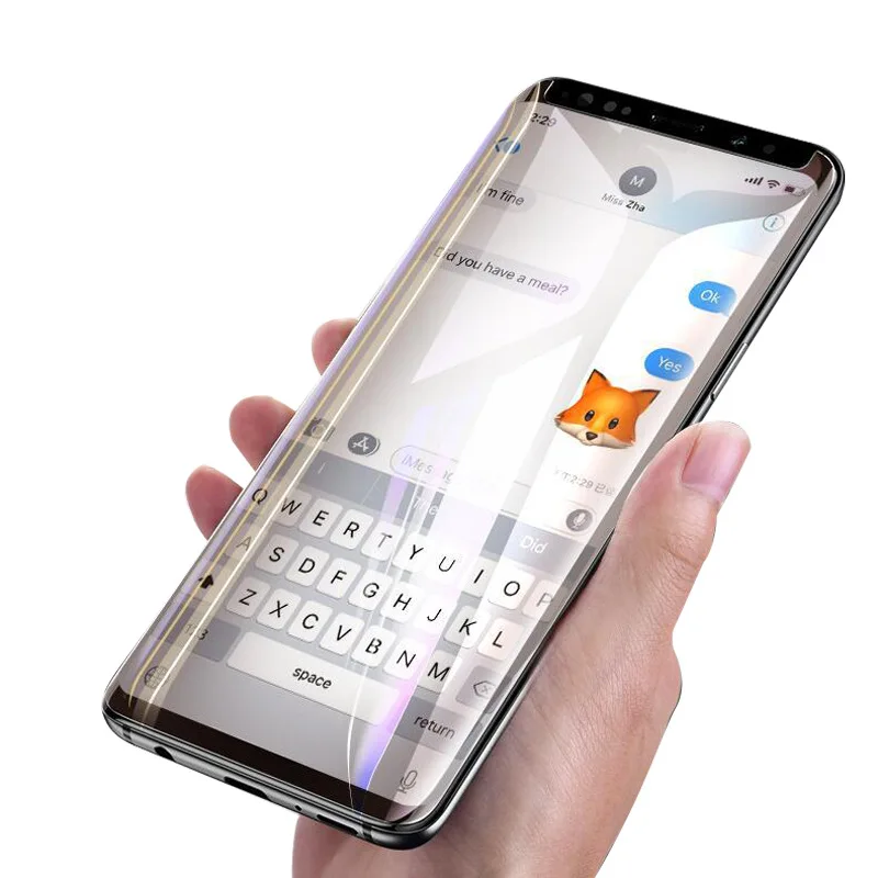 HD Hydrogel Screen Protector (3-Pack) - High-Definition Front Film