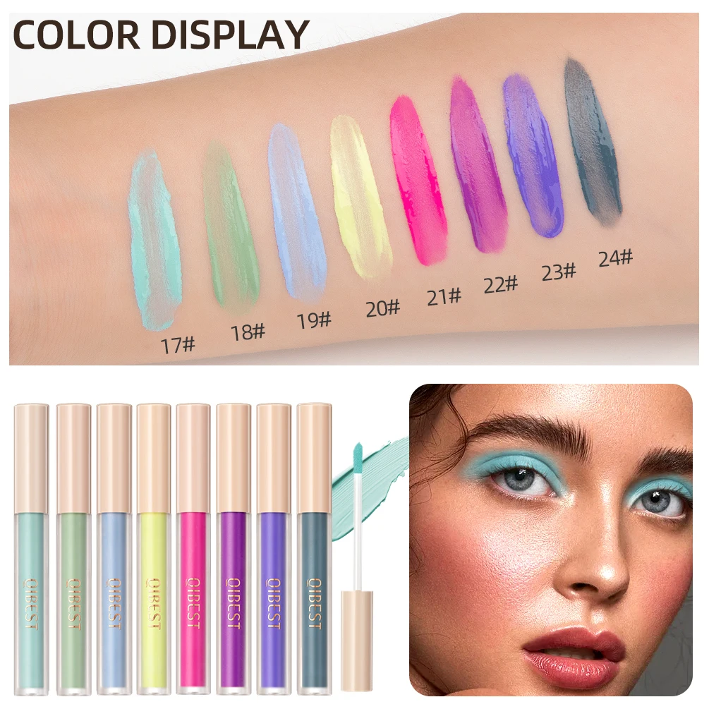 24 Colors Matte Liquid Eyeshadow Cream Nude Long Lasting Eye Shdaow Stick Blush Contour Shadow Pigment Eyes Makeup eye shadow,eyeshadow stick,eye shadow stick