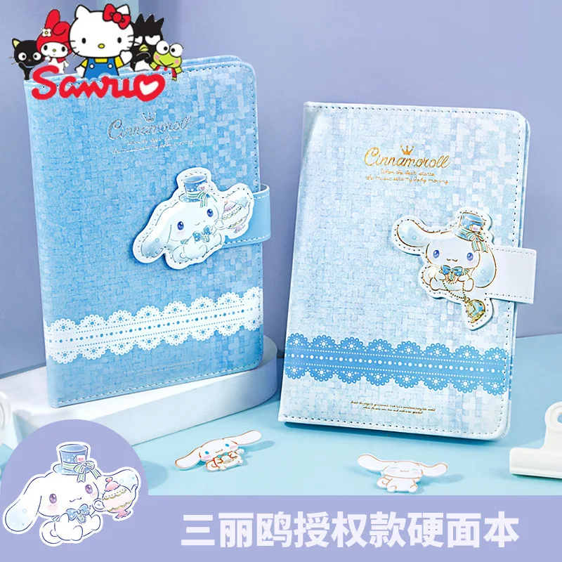 

Sanrio Melody Kuromi Hello Kitty Cinnamoroll Pochacco Stationery B6 Handbook Yugui Dog Diary Girl's Notebook Schedule Planner
