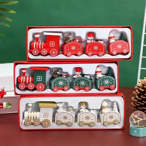 

Frigg Wooden Christmas Train Merry Christmas Decorations For Home 2021 Xmas Navidad Noel Gifts Christmas Ornament New Year 2022