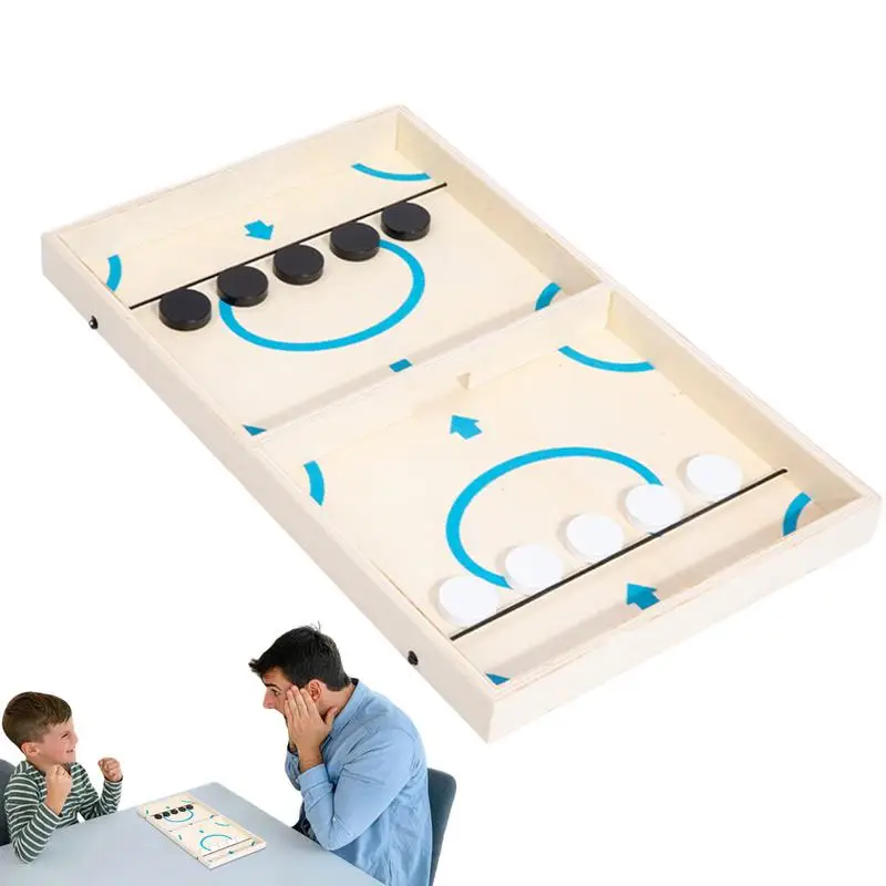 Taugo Gioco Da Tavolo Tavolo Gioco Di Hockey In Legno Da Tavolo Gioco Di Hockey Con Fionda Gioco Vincitore Di Biliardino Giochi Di Fionda Da Tavolo Gi