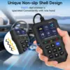 Multilingual Automotive Diagnostic Tool Battery Tester Check Engine System Fault Code Reader YM519 OBD2 Scanner 4