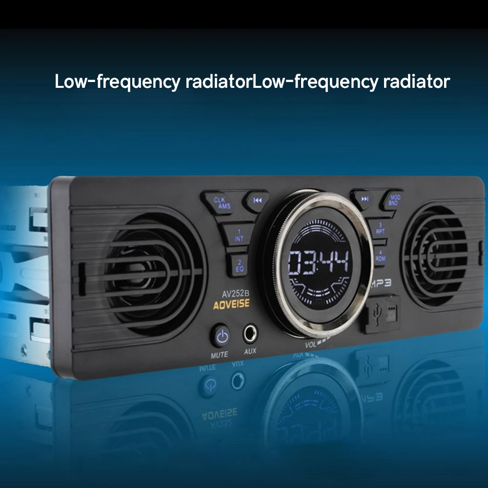 Car MP3 Player 12.0V Secure Digital Memory Card Audio Electric Car Radio Loudspeaker BT Host Speaker Radio Stereo