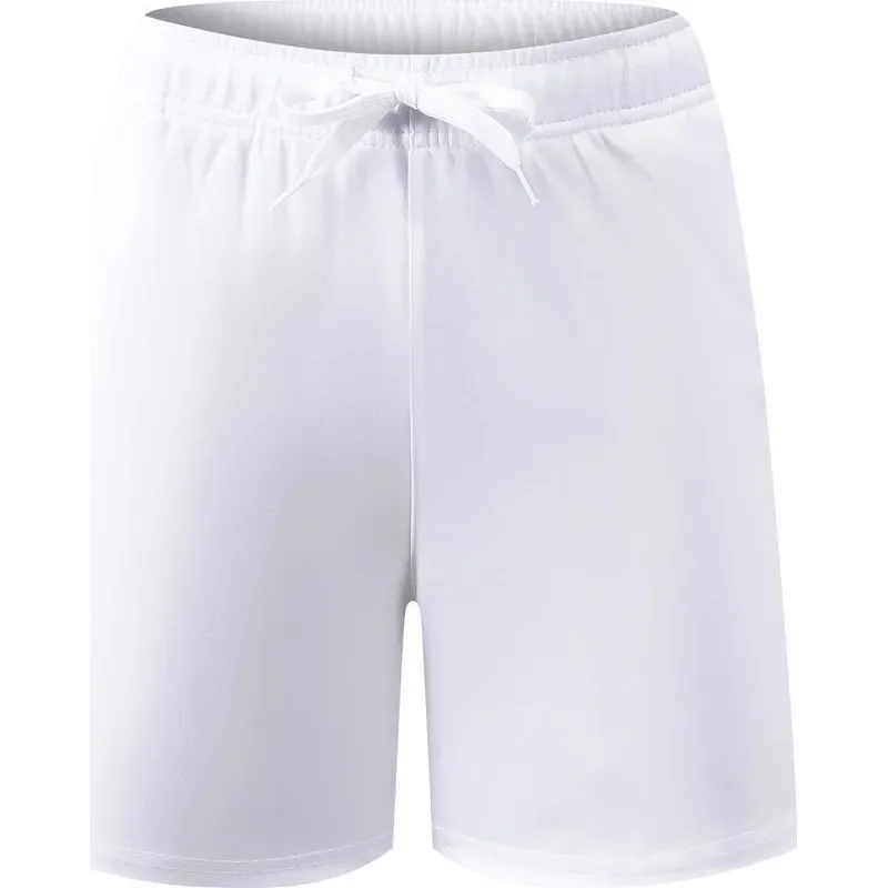 Men's Summer New Loose Ice Silk Thin Breathable Five-Point Pants Solid Color Straight Leg Sports Casual Badminton Shorts