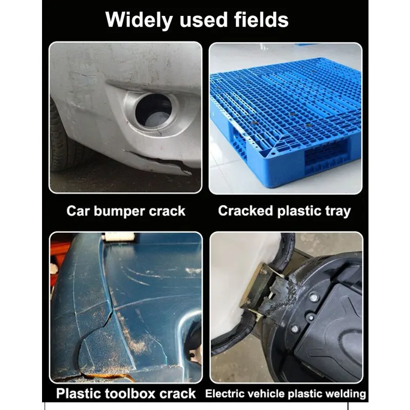 70W Plastic Welding Gun Repairer EU Bumper Soldering Iron 200/800 Hot Melt Nails Garage Tools PVC Car Repair Kit Nail Wire Tool 4