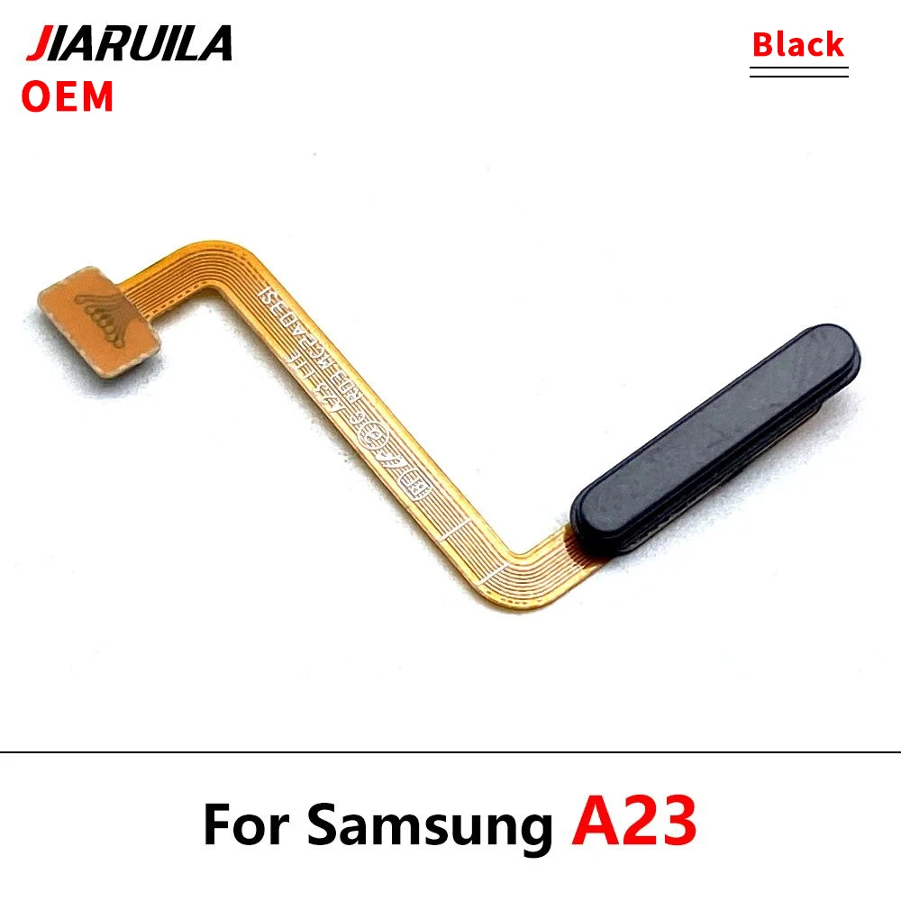 10Pcs，Fingerprint Scanner For Samsung A13 4G A23 A13 5G ID Home Button Fingerprint Menu Return Key Recognition Sensor Flex Cable