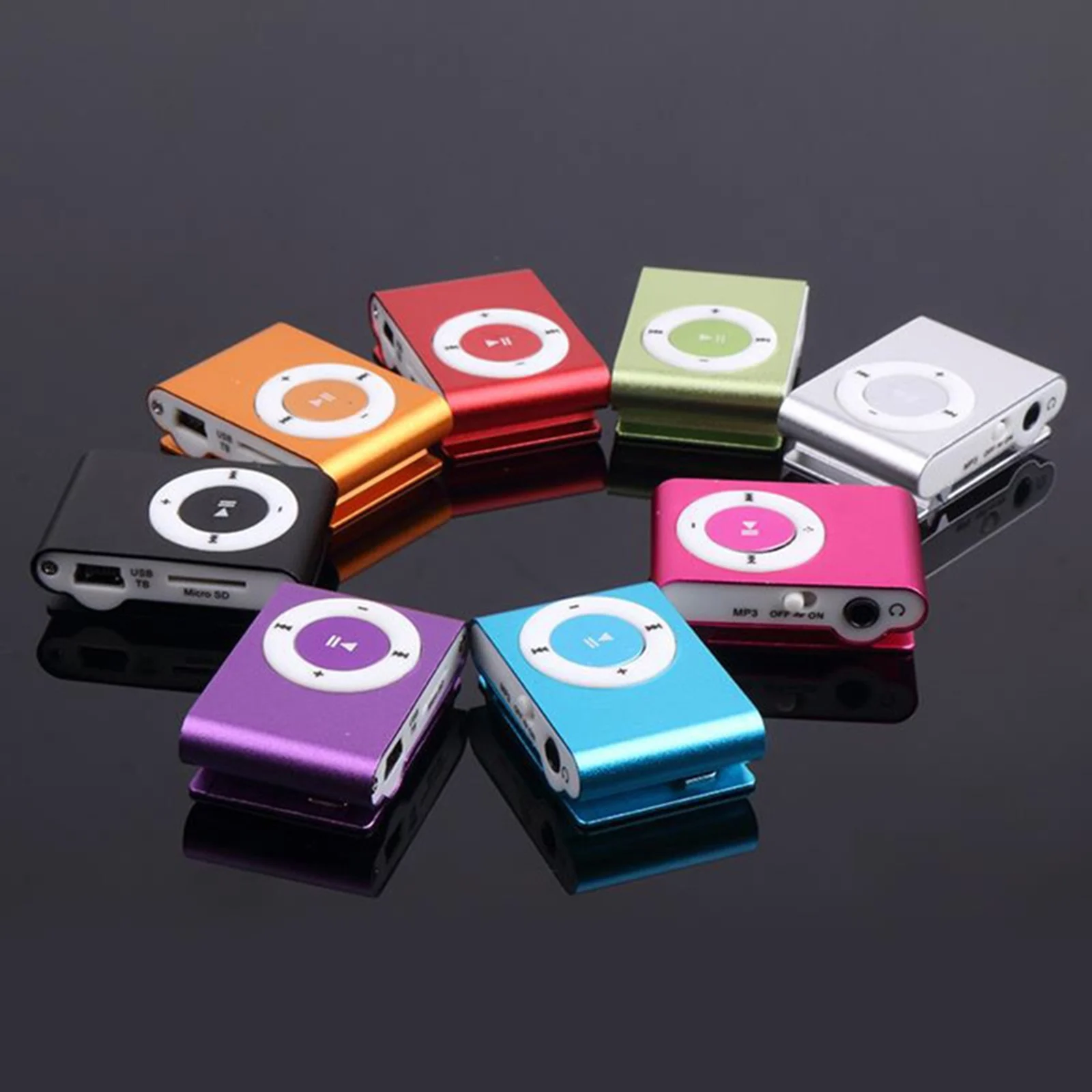 Compact and Stylish Portable MP3 Player with TF Card Support