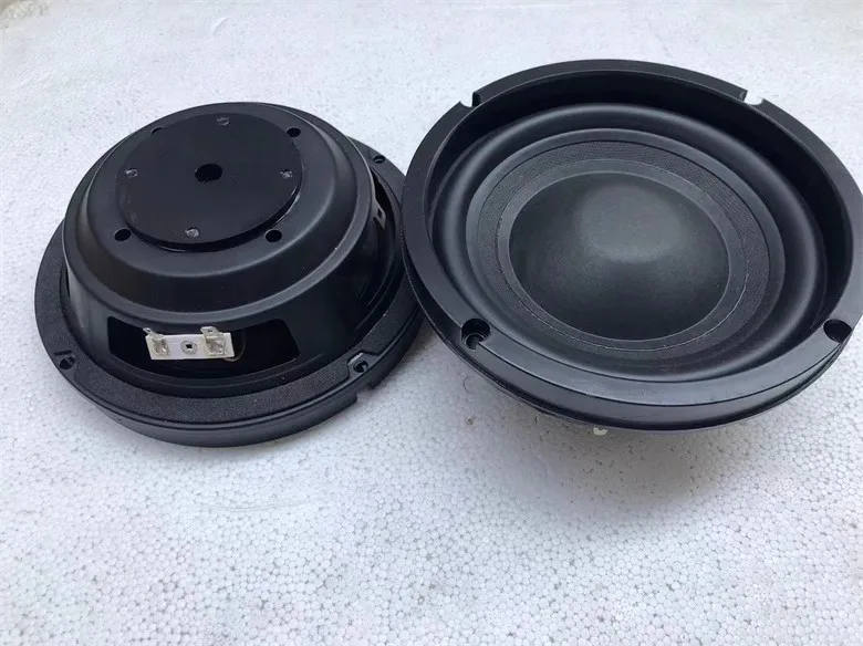 1PC GHXAMP 6.5 Inch 4ohm 40W Ultra-thin Mid Low Frequency Speaker Neodymium Magnetic Bass Unique Design for Harman 165mm