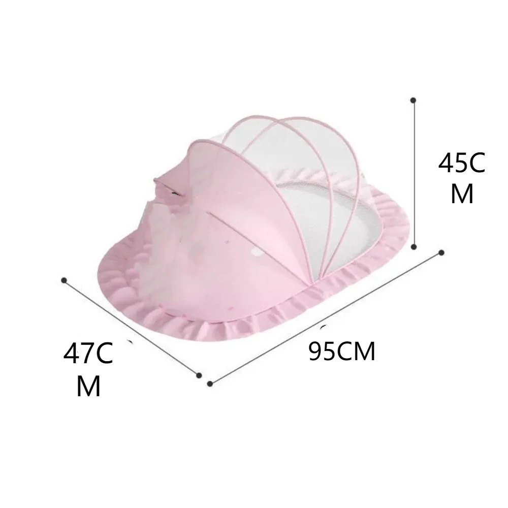 New Foldable Bed Mosquito Net Undecided Baby Accessories Baby Canopy Yurt Sunshade Plastics Mosquito Cover 6