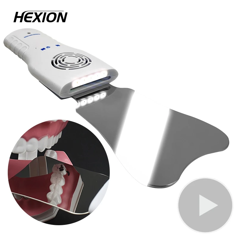 Fogless Shower Mirrors Dental LED Anti-Fog Intra Oral Mirror System - 4 Occlusal Mirrors, Fog-Free, For Photography Dental Suction Mirror - Foto 2