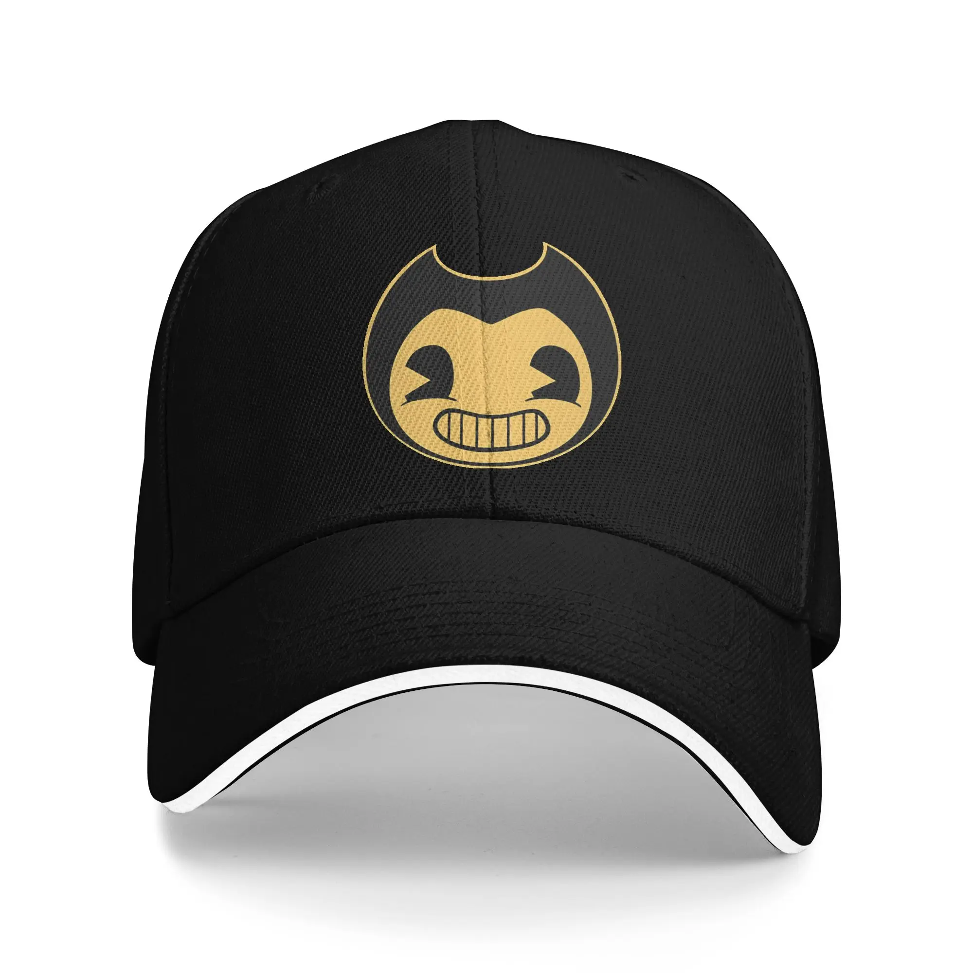 Sommer-Bendy und die Tintenmaschine Baseballkappe Tennis Skate Klassische Individuelle DIY Sonnen-Hip-Hop-Hüte für Damen und Herren Bestseller Snapback-Kappe
