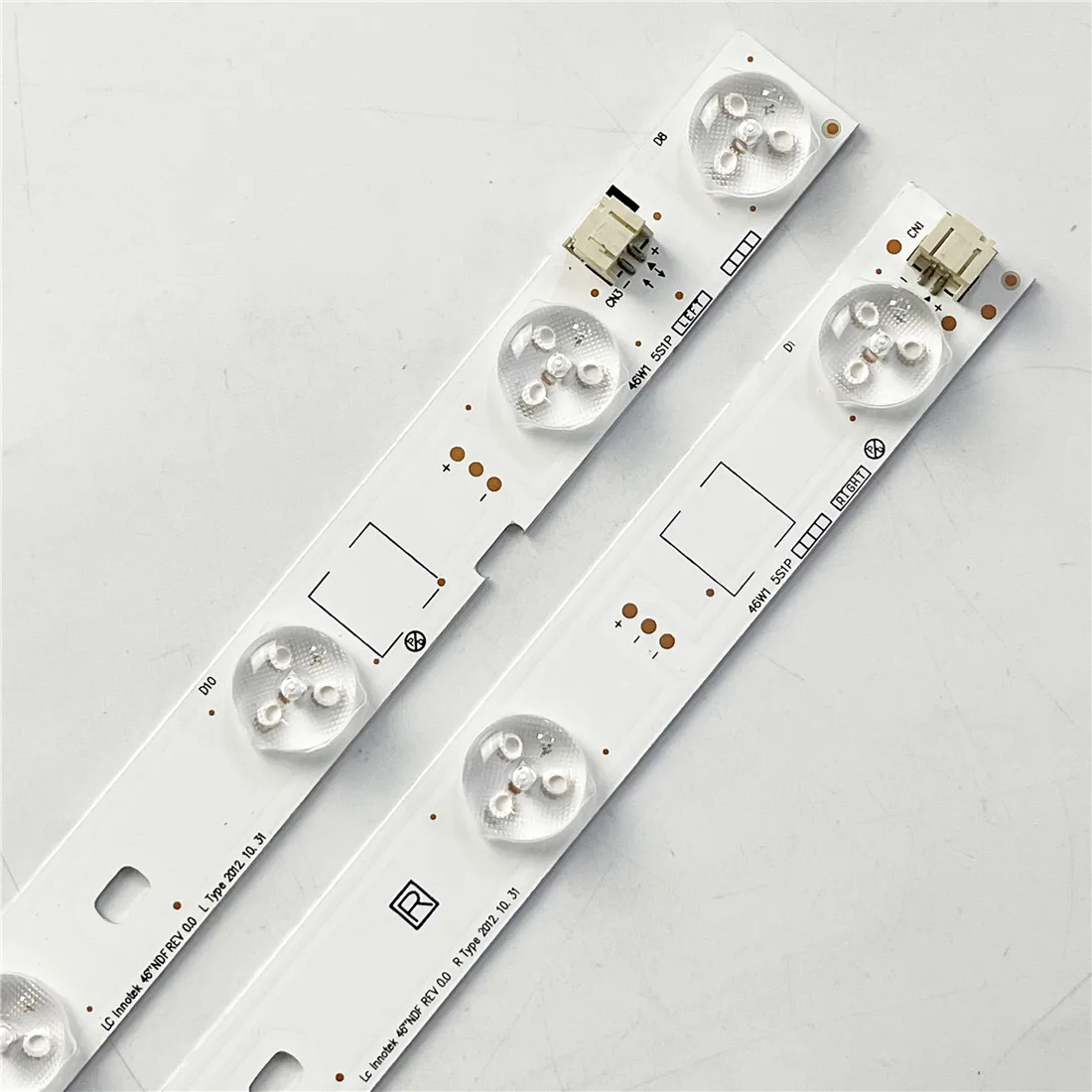 Faixa de Luz de Fundo Led para Innotek Lâmpada para 46pfl3608 46fd753p Innotek 46 Ndf Rev 0.0 tipo l r Uduledogs019 Uduledogs020 46w1 5s1p - Imagem 6