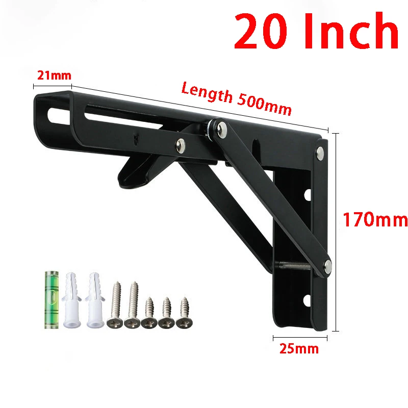 angulo dobravel suporte de mesa heavy hardware suporte moveis 6 20 2pcs 05