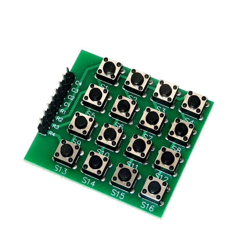 8pin 4x4 4*4 Матрица 16 клавиш клавиатура с кнопочной панелью макетная плата модуль