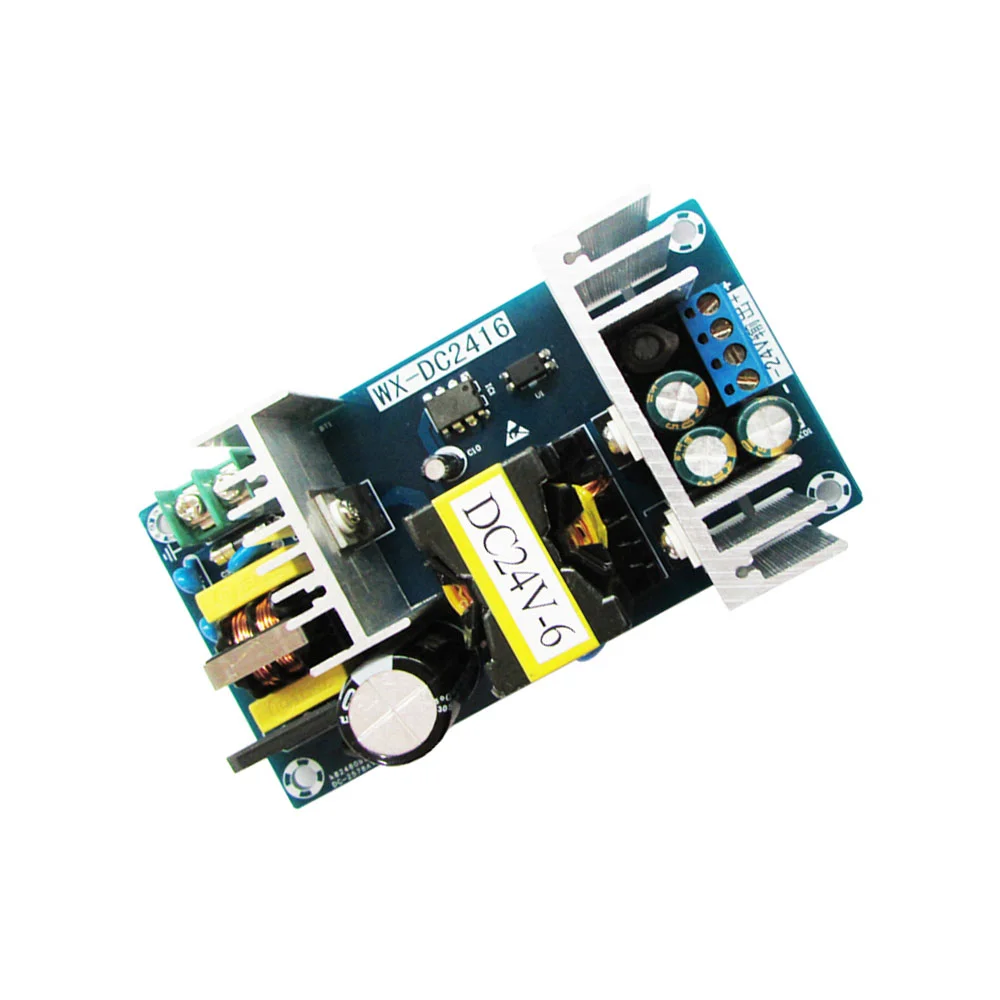

DC 24V 6A Switching Power Supply Module 150W High Power AC-DC Buck Power Supply Board AC100-240V to DC 24V Transformer Module