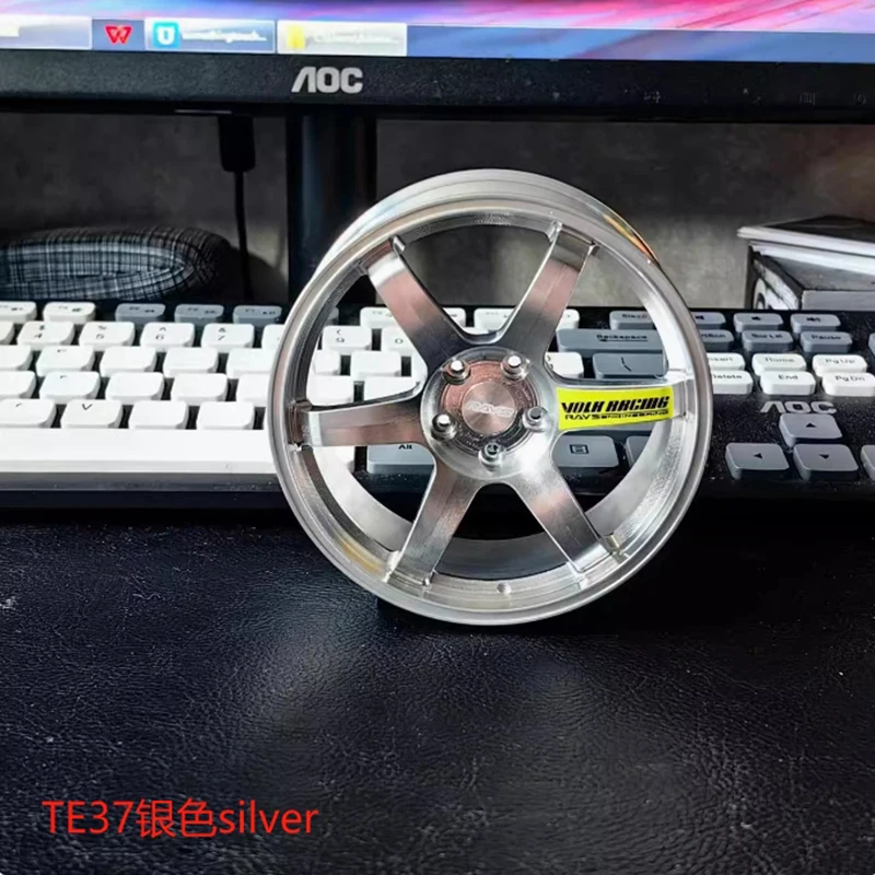 RAYS Metal Wheel RID Aluminum Alloy Simulation Forging Wheel Desktop Ornament
