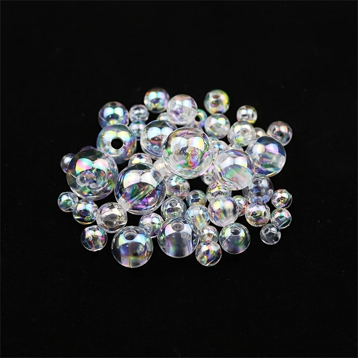 Imitation Pearl Beads 6mm/8mm/10mm ABS Transparent White Color Diy Handmade Jewelry Material