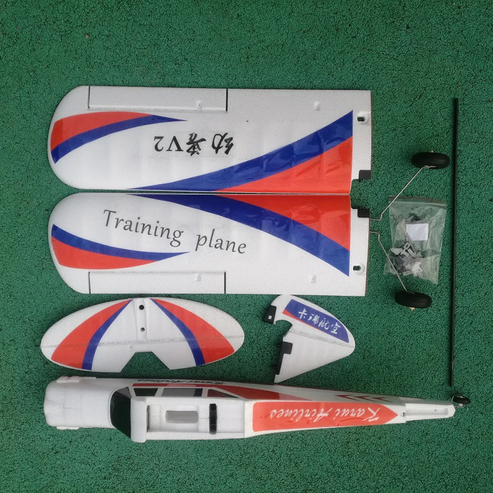 EPO RC Airplane Kit Trainer Beginner Plane Blue Red