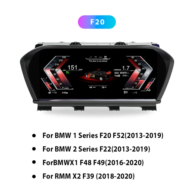 BMW LCD デジタルメータ BMW用デジタルインストルメントゲージクラスター,スピード