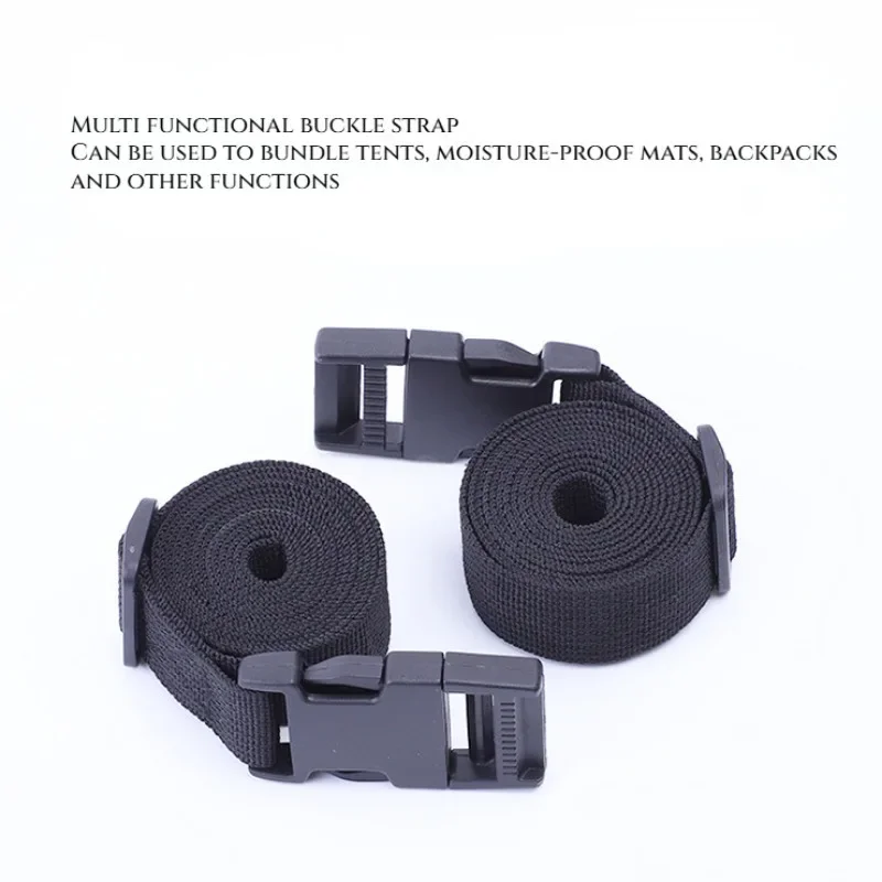 1.4M Buckle Tie-Down Belt Cargo Straps for Car Motorcycle Bike with PP Buckle Tow Rope for Luggage Bag