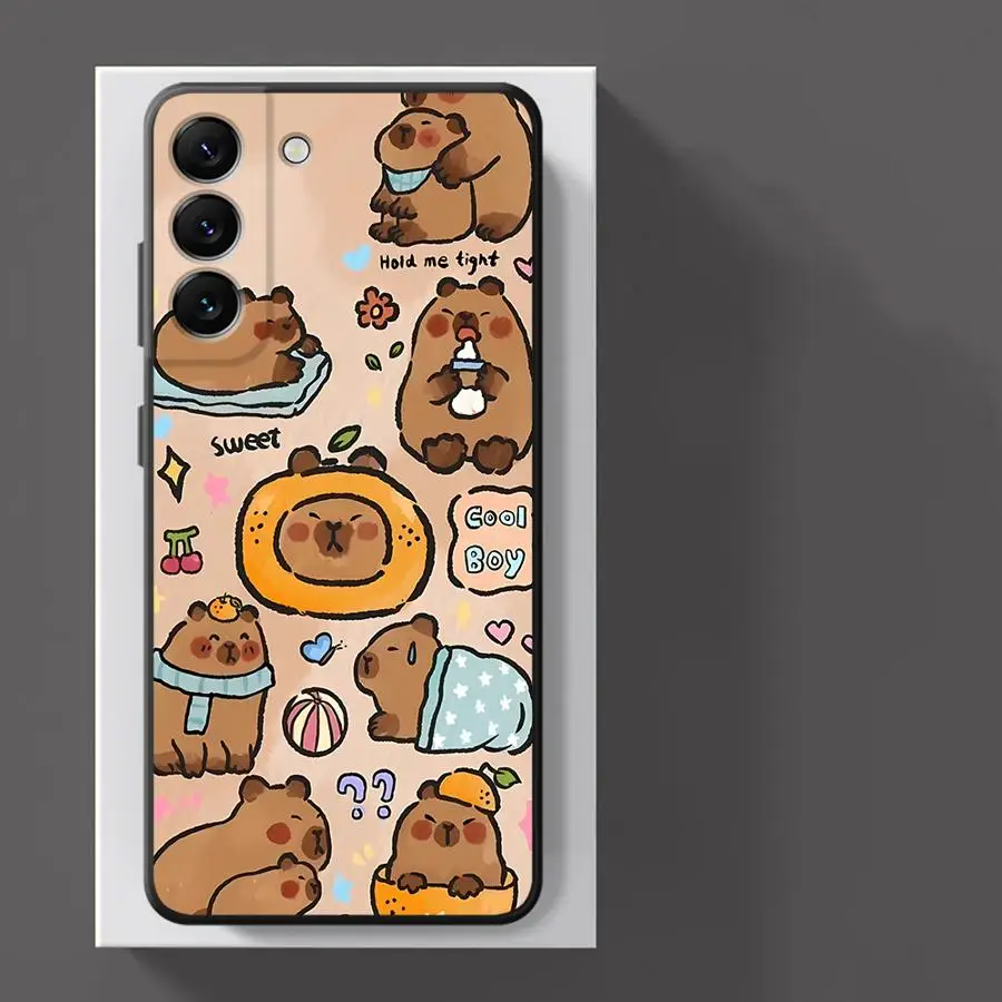 Cartoon Capybara Phone Case Cover