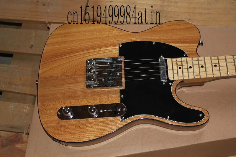 Free Shipping Best Price High Quality Nature Color Guitar Standard Electric Guitar 14 Guitar
