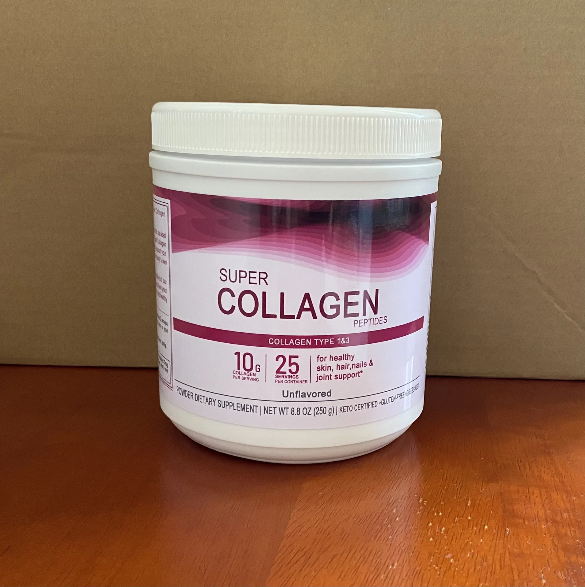 

8.8oz Super Collagen Type 1 & 3 For Healthy Skin,Hair,Nails & Joint Support
