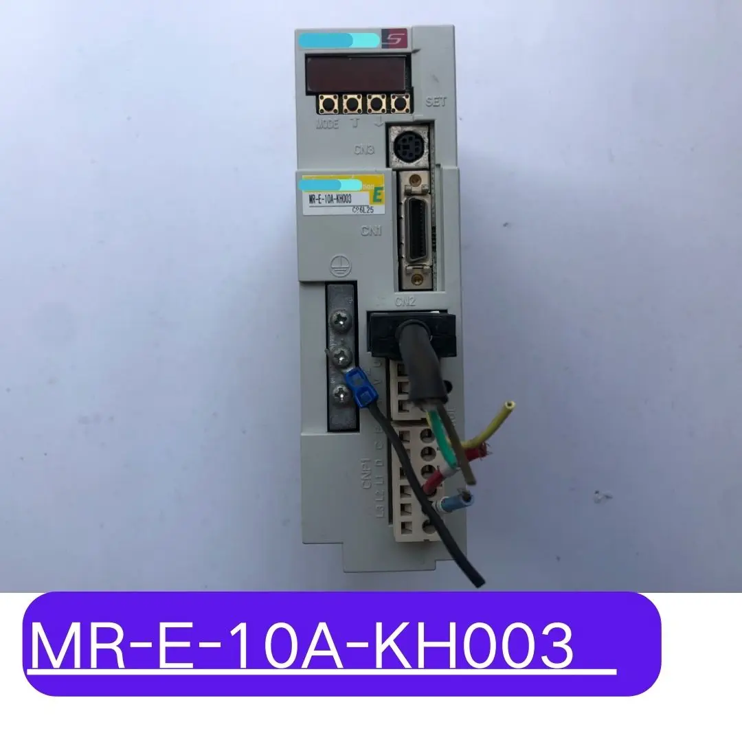 중고 MR-E-10A-KH003 서보 드라이버, 100W 테스트 OK, 빠른 배송