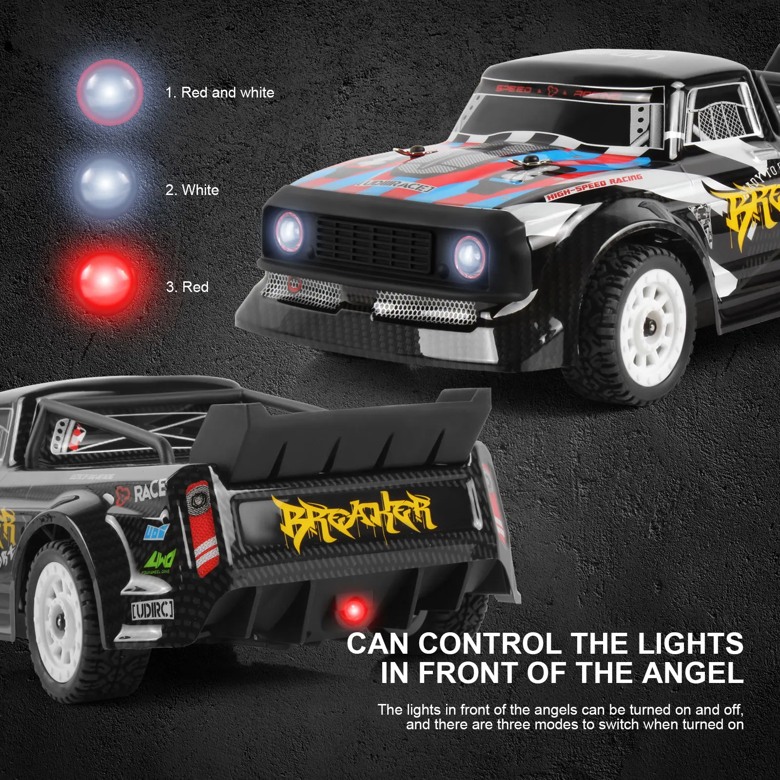 RC Racing Car 1/16 UD1604 UD1603 Ud1607 UD1608 RC Car High Speed 2.4G Brushless 4WD Drift Remote Control Drift Car Toys For Boys 5