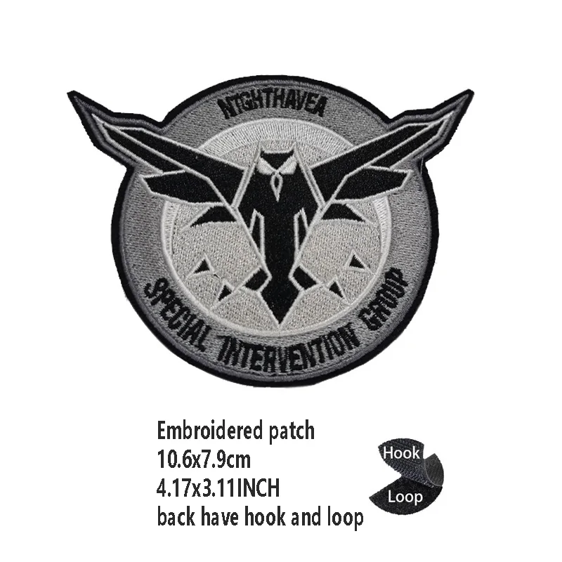 Heißer Verkauf Taktische Serie Stickerei Tasche Zubehör Armband Airborne Fallschirmjäger Moral Rucksack Patches für Kleidung – Detail 4