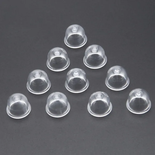 10 Db Fehér Átlátszó Üzemanyag -Szivattyú Porlasztó Olajbuborék Alapozó Izzó Láncfűrészek Trimmer Kefe Vágó Tiszta Szerszám 19/22 Mm - Image 6