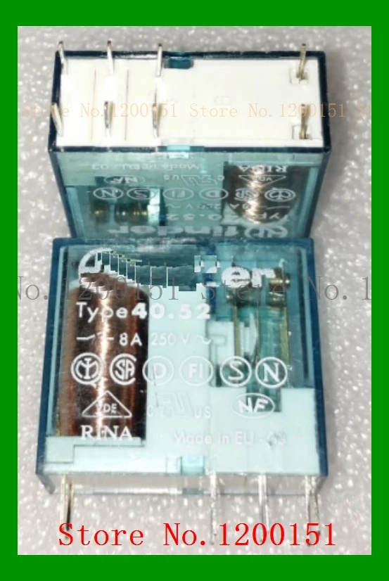 Tipo40.52 Dc24V 8A 250Vac